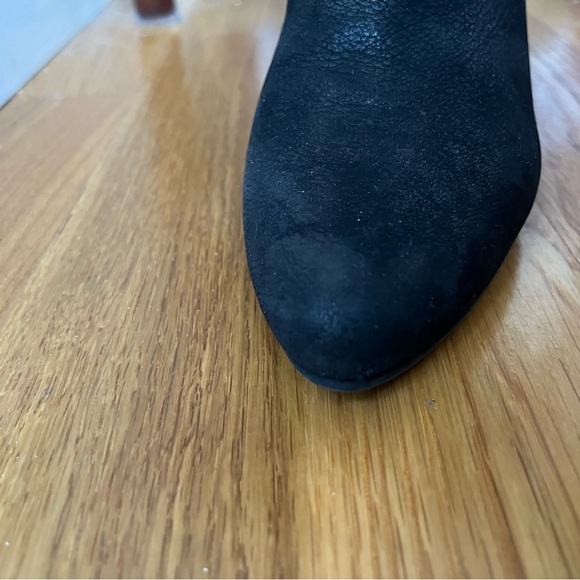 Prada Black Leather Heeled Ankle Boots - Picture 12 of 15